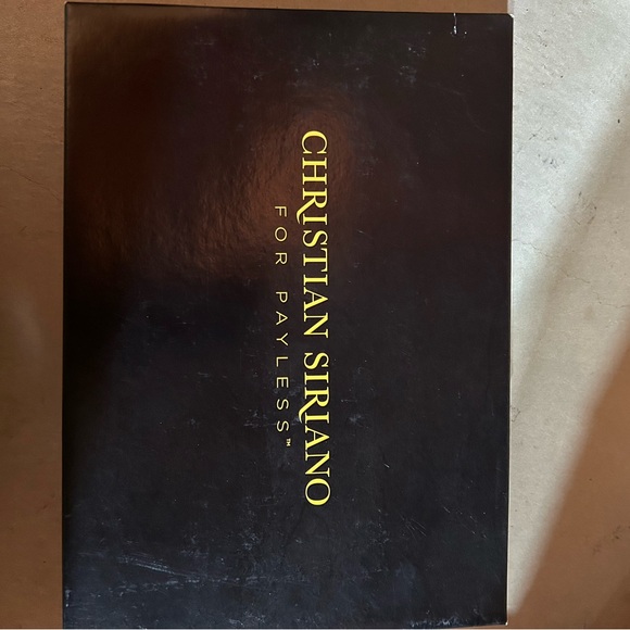 Christian Siriano Metallic Gold Heels - Picture 5 of 5